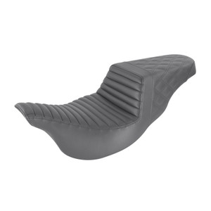 Saddlemen Step-Up Tuck & Roll and Lattice Stitch Seat - Harley-Davidson FLHR/FLHT/FLHX/FLTR Touring (2008-2025)