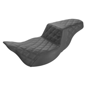 Saddlemen Step-Up Front & Rear Lattice Stitch Seat - Harley-Davidson FLHR/FLHT/FLHX/FLTR Touring (2008-2025)