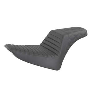 Saddlemen Step-Up Tuck & Roll and Lattice Stitch Seat - Harley-Davidson FXS Blackline/FLS Softail Slim/FLSS Softail Slim S (2011-2017)