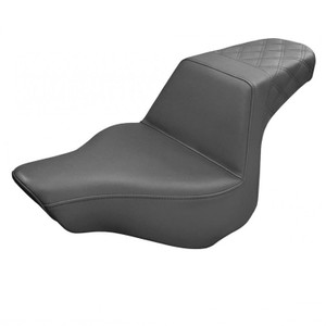 Saddlemen Step-Up Rear Lattice Stitch Seat - Harley-Davidson FXSB Breakout (2013-2017)