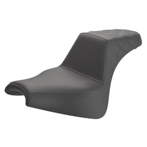 Saddlemen Step-Up Rear Lattice Stitch Seat - Harley-Davidson FXFB/FXFBS Fat Bob (2018-2024)