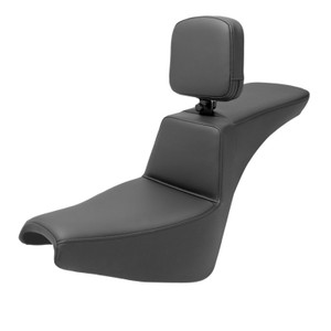 Saddlemen Tour Step-Up Seat - Harley-Davidson Street Bob FXBB/FXBBS/Standard FXST (2018-2026) (With Backrest)