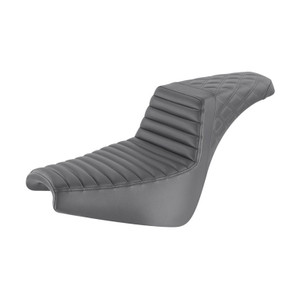 Saddlemen Step-Up Tuck & Roll and Lattice Stitch Seat - Harley-Davidson Street Bob FXBB/FXBBS/Standard FXST (2018-2026)