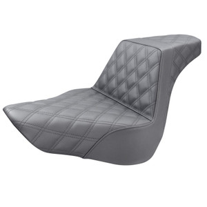 Saddlemen Step-Up Front & Rear Lattice Stitch Seat - Harley-Davidson Breakout FXBR/FXBRS (2018-2022)