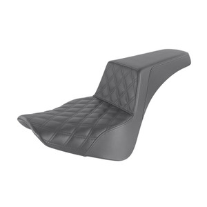 Saddlemen Step-Up Front Lattice Stitch Seat - Harley-Davidson Softail FLDE/FLHC/FLHCS/FLSL (2018-2026)