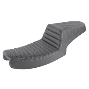 Saddlemen Step-Up Tuck & Roll and Lattice Stitch Seat - Harley-Davidson FXDB/FXDC/FXDL/FXD Dyna (1991-1995)