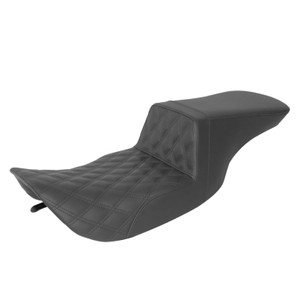 Saddlemen Tour Step-Up Front Lattice Stitch Seat - Harley-Davidson FLHR/FLHX Touring (1997-2007)
