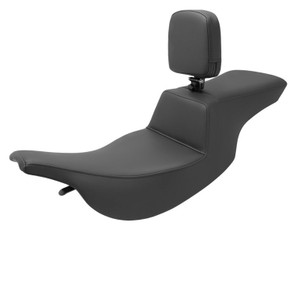 Saddlemen Tour Step-Up Seat - Harley-Davidson FLHT/FLTR Touring (1997-2007) (With Backrest)