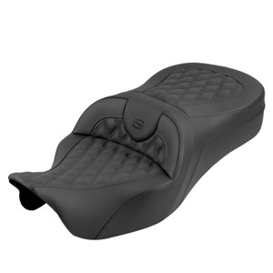Saddlemen Road Sofa King Tri Glide Lattice Stitch Seat - Harley-Davidson FLHR/FLHT/FLHX/FLTR Touring (2009-2025)