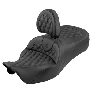 Saddlemen Road Sofa King Tri Glide Lattice Stitch Seat - Harley-Davidson FLHR/FLHT/FLHX/FLTR Touring (2009-2025)