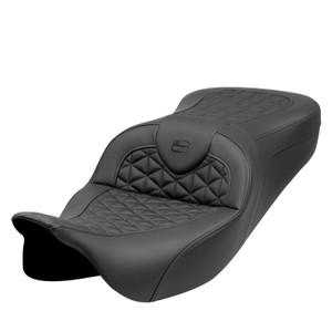 Saddlemen Road Sofa Tri-Gripper Seat - Harley-Davidson FLHR/FLHT/FLHX/FLTR Touring (2008-2025)