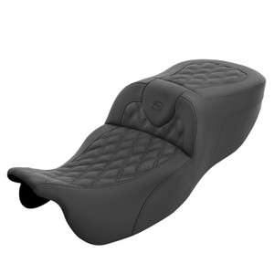 Saddlemen Road Sofa Lattice Stitch Extended Reach Seat - Harley-Davidson Freewheeler/Road Glide 3 (2015-2025)