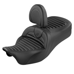 Saddlemen Road Sofa King Tuck & Roll Seat - Harley-Davidson FLHR/FLHT/FLHX/FLTR Touring (2008-2025)