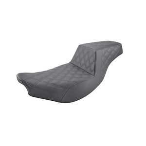 Saddlemen Step-Up Front & Rear Lattice Stitch Seat - Indian Chief/Chieftain/Roadmaster/Springfield (2014-2026)