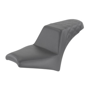 Saddlemen Step-Up Rear Lattice Stitch Seat - Indian Scout Bobber/Rogue (2018-2024)