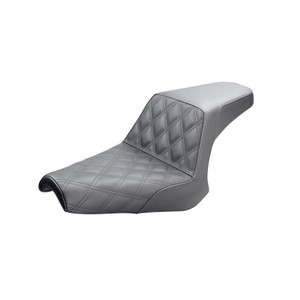 Saddlemen Step-Up Front Lattice Stitch Seat - Yamaha Bolt/R-Spec/C-Spec (2013-2025)