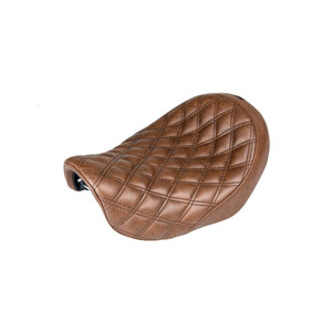 Saddlemen Renegade Brown Lattice Stitch Solo Seat - Harley-Davidson FXD Dyna (2004-2005)