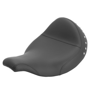 Saddlemen Renegade Solo Seat with Chrome Studs - Harley-Davidson FLHT/FLHR/FLT/FLHS Touring (1987-1996)