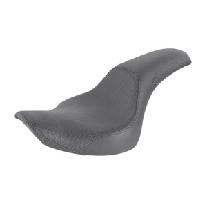 Saddlemen Profiler Basket-Weave Seat - Harley-Davidson FXST/FXSTB/FXSTS Standard/FLSTF/FLSTFB/FLSTFS Fat Boy (2006-2017)