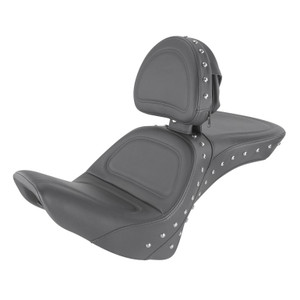 Saddlemen Explorer Special Seat with Driver's Backrest - Harley-Davidson FLSTC/FLSTF/FLSTN/FLSTS/FLSTSC/FXST/FXSTB/FXSTS Softail (2000-2007)