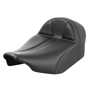 Saddlemen Dominator Extended Reach Solo Seat (Backrest Ready) - Harley-Davidson Road Glide/Street Glide/CVO Road Glide/CVO Street Glide (2023-2026)