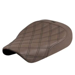Saddlemen Brown Lattice Stitch Solo Seat - Harley-Davidson RH1250 Sportster S (2021-2026)