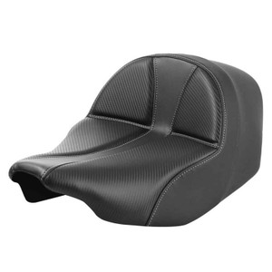 Saddlemen Dominator Solo Seat (Backrest Ready) - Harley-Davidson Road Glide/Street Glide/CVO Road Glide/CVO Street Glide (2023-2026)
