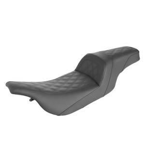 Saddlemen Slim Lattice Stitch Seat - Harley-Davidson FLHT/FLTR Touring (1997-2007)