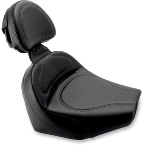 Saddlemen Renegade Solo Seat with Driver's Backrest - Suzuki VL1500 Intruder LC (1998-2004)