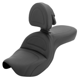 Saddlemen Explorer Ultimate Comfort Seat with Driver's Backrest - Triumph America/Speedmaster (2002-2018)