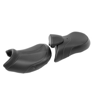 Saddlemen Heated Adventure Tour Low Solo and Pillion Seats with Lumbar Rest - BMW R1200GS/R1250GS (Liquid-cooled) (2013-2023)