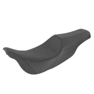 Saddlemen Ken's Factory Pro Series Black Embroidery Seat - Harley-Davidson FLHR/FLHT/FLHX/FLTR Touring (2008-2024)