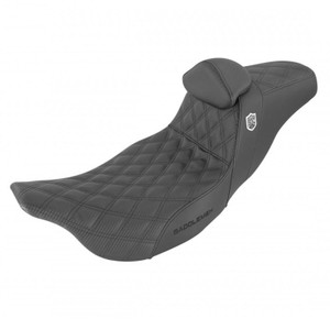 Saddlemen SDC Pro Series Performance Gripper Seat with Lumbar Rest - Harley-Davidson FLHR/FLHT/FLHX/FLTR Touring (2008-2024)