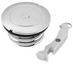 Biker's Choice Screw-In Flush Mount Caps (Non-Vented Left Cap)