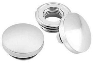 Biker's Choice Billet Pointed Gas Cap (Single Cap)