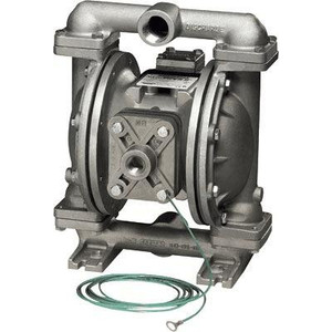 Sandpiper Air-Operated Double Diaphragm Pump - 1in. Inlet, 45 GPM, Aluminum/Buna, Model# U1FB1XBTXNS600