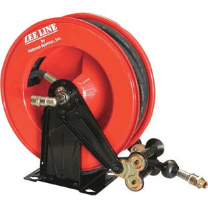 Zee Line Air Pneumatic Grease Pump - 60:1 Pressure, With Hose Reel, Model# 6166