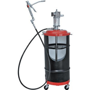 Lincoln Industrial Air-Operated Grease Pump - 7,500 PSI, 1/4in. Inlet, Model# 6917